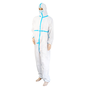 Combinaisons de protection jetables respirantes non tissées, <span class=keywords><strong>anti</strong></span>-poussière, pour le travail industriel, prix compétitif, fourniture directe usine - Product Image 1