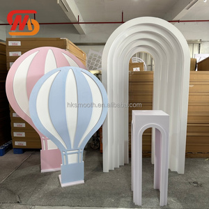 SMOOTH Top Quality PVC White Arch <b>Backdrop</b> Wedding Reception <b>Backdrop</b> for Party Banquet - Product Image 5