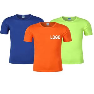 Custom High Quality Gym Customize Tee Shirt Quick Dry Sports Breathable <b>Polyester</b> <b>Tshirts</b> Blank Spandex Dry Fit T Shirts - Product Image 1