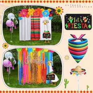 Nouvel ensemble de vêtements pour oie blanche de 23 pouces, décoration de porche, ornement de vacances, assiette - Product Image 6