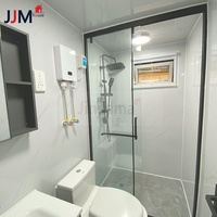 Bâtiments modulaires pliables JJM conformes aux codes australiens, conteneurs maritimes en acier de 20 et 40 pieds à toit haut, pour bureaux, villas et hôtels