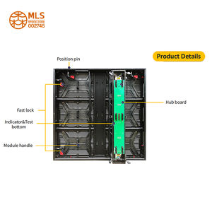Fornecedor de Tela de Vídeo LED Externa à Prova d'Água para Publicidade, Tela Vertical LED P8 em Cores Completas - Product Image 5