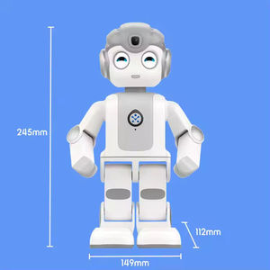 <span class=keywords><strong>Robot</strong></span> Educativo CBYD para el Aprendizaje STEM, <span class=keywords><strong>Robot</strong></span> Humanoide Creativo Profesional <span class=keywords><strong>Alpha</strong></span> <span class=keywords><strong>Mini</strong></span> con Codificación Gráfica, <span class=keywords><strong>Robot</strong></span> Educativo con Pantalla Táctil para Niños - Product Image 4