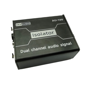 Eliminador de zumbidos profesional Aislador de audio de bucle de tierra 4 en 1 para sistemas de sonido, Subwoofers, altavoces de karaoke - Product Image 5