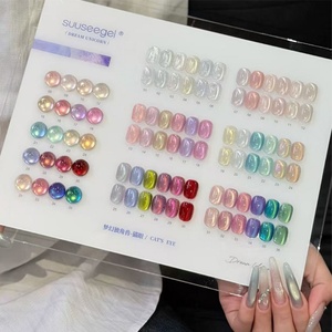 ชุดยาทาเล็บเจลตาแมวใส 36 สี แบบแม่เหล็ก สีนู้ดใส ชุดทำเล็บเจลตาแมว สำหรับร้านทำเล็บ ขายส่ง - Product Image 1