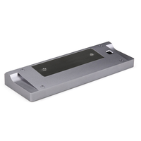 Coque de clavier d'ordinateur en aluminium anodisé personnalisé poli