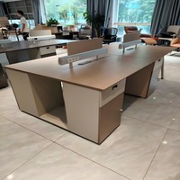 Escritorio de Oficina OEM Personalizado, Mesa de Trabajo Ejecutiva Moderna para Uso Comercial y en el Hogar