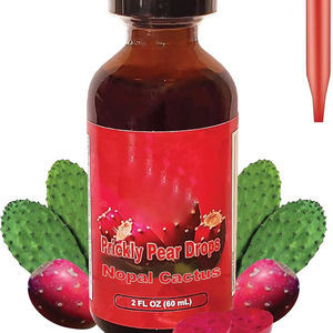 Supplément de <span class=keywords><strong>cactus</strong></span> au nopal de figue de barbarie-Gouttes concentrées liquides Teinture d'extrait de fruit de <span class=keywords><strong>cactus</strong></span> Betalains, puissant et biodisponible - Product Image 1