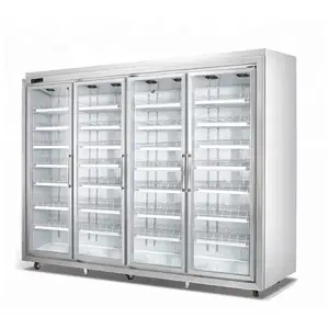 Vidro da porta do refrigerador/freezer vertical/montagem em parede refrigerador