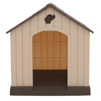 Nichoir d'extérieur pour chien de taille moyenne, toutes saisons, résistant au froid et à la pluie, respirant, en polypropylène, maison de chien d'hiver, villa imperméable