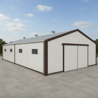 Structure de portique en acier pour entrepôt avec acier haute résistance pour le stockage en gros