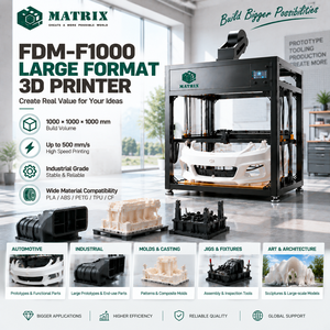 Imprimante 3D FDM grand format professionnelle pour la conception de produits industriels et le prototypage rapide - Product Image 1
