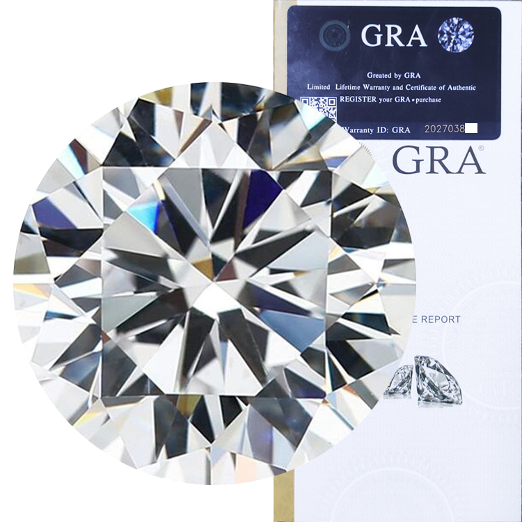 Wholesale Excellent Dark Gray Moissanite Diamond