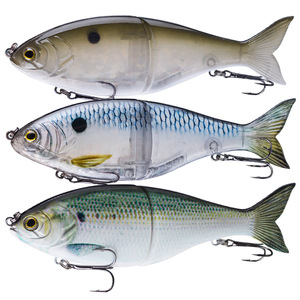 Leurre 17.8cm 82g Appât de poisson bionique à deux sections submergé en plastique pour les espèces cibles de carpe - Product Image 5