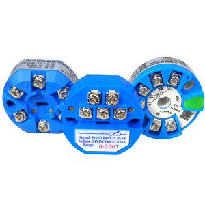وحدة إرسال درجة الحرارة المدمجة SBWZ Pt100 الثرمستور 4-20 أمبير-5 فولت-10 فولت - Product Image 1