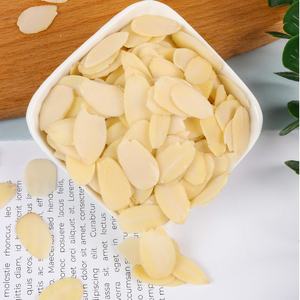 1KGプレミアムスライスアーモンドおいしい生のきれいな皮をむいたドライフードナッツ卸売100% 高品質製品 - Product Image 3