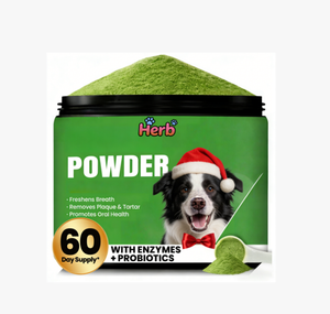 Polvo Dental Probiótico ODM/OEM para Perros - Vitaminas y Minerales Diarios en Polvo, Bueno para la Salud Dental - Product Image 1