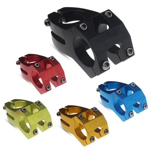 Tige de guidon de VTT 31,8 mm 28,6 mm en alliage d'aluminium usiné CNC, légère, avec pince de guidon - Product Image 1