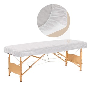 Application large sanitaire de massage de couverture de table de tissu non tissé jetable de gain de temps pour le salon de beauté - Product Image 1