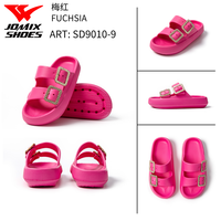 Sandalias JOMIX para Mujer, Diseño de Primavera, Verano y Otoño, con Parte Superior de EVA, Logotipo Personalizado Impreso, Color Rosa, Alta Calidad, Gran Venta 2024