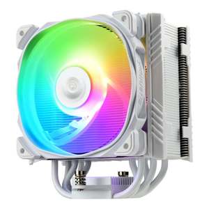 ซีพียูคูลเลอร์ ZeroMaster รุ่นใหม่ สไตล์ RGB สำหรับคอมพิวเตอร์เล่นเกม ขนาด 120 มม. พร้อมฮีทไปป์ 5 เส้น วัสดุทองแดง รองรับ LGA พร้อมพัดลมระบายความร้อน - Product Image 4