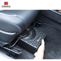 Subwoofer actif sous siège HYANKA SODA-08ASW 8 pouces, subwoofer amplifié personnalisé 100W AL encastré, subwoofer audio pour voiture, haut-parleur de voiture