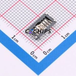 TF-123-ARP9H15 SD Card / Memory Card Connector SMD Connector Plug-In Type MicroSD Card (TF Card) Card Holder 1.5mm - Product Image 2