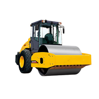 Rouleau vibratoire à tambour unique XS122, 12 tonnes, moteur Cummins 130 ch, rouleau compresseur routier, largeur de tambour 2130 mm, pour le compactage du sol