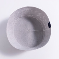 Chapeaux de prière islamiques pour hommes, usage quotidien, tricotés, unis, respirants, doux et élégants, style Kufi, avec ouverture pour la prière