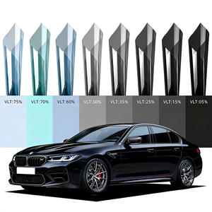 Factory Direct Sale PET Car Window Film <strong>Blackout</strong> Privacy Protection Window Wrap <strong>Tint</strong> - Product Image 1