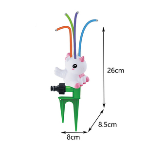 Aspersor de Agua Unicornio para Niños, <span class=keywords><strong>Juego</strong></span> de Agua para Jardín y Patio al Aire Libre, 360 Grados °   Juguete Giratorio en Aerosol, Venta al por Mayor, Stock al por Mayor - Product Image 5