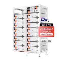 Kit ESS total Deye BOS-G Pro 5KWh 12PCS Batteries lithium-ion LiFePO4 de stockage d'énergie 60KWH avec rack 3U et PDU