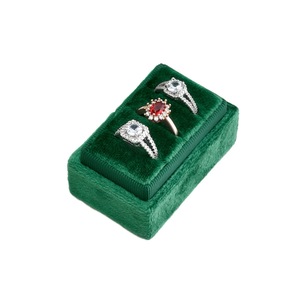 Estuche Pequeño Cuadrado para Joyas, Estuche de Terciopelo Pequeño y Bonito, Estuche para Empaque de Joyas al por Mayor - Product Image 1