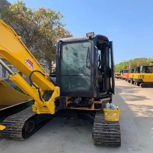 Mini excavatrice Kobelco Sk55 5,5 tonnes utilisée d'occasion japon certifié CE/EPA moteur à noyau boîte de vitesses pompe à engrenages portant PLC - Product Image 1