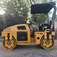 Compacteur vibrant diesel 26,5 kW le plus vendu, rouleau hydraulique de 3 tonnes pour projets routiers municipaux