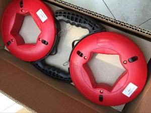 Ruban à poisson en acier avec étui à fort Impact, pour l'extracteur de <span class=keywords><strong>fil</strong></span> électrique ou de Communication, <span class=keywords><strong>50m</strong></span> - Product Image 4