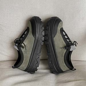 أحذية سكيت بورد رجالية سوداء ذات نعل سميك، موديل ربيعي جديد بمقدمة عريضة، أحذية رياضية عصرية متعددة الاستخدامات - Product Image 1