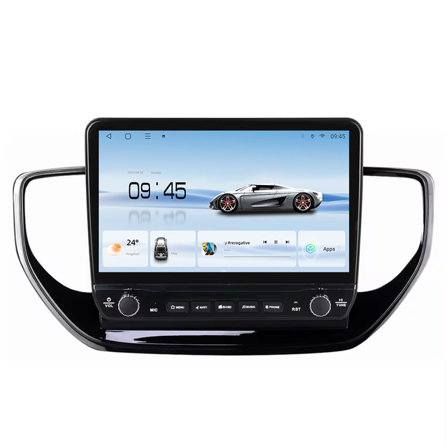 Android Car Radio Car Play for Solaris 2 2020-2021 10 INCH Head Unit GPS Navigation DSP Multimedia