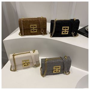 Bolso Cuadrado Pequeño de Estilo Europeo y Americano Retro, Bolso de Mano de Lujo para Mujer, Bolso Bandolera Versátil y Popular - Product Image 1