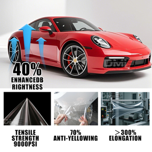Película antiarañazos para protección <span class=keywords><strong>de</strong></span> pintura Película Tpu 1,52*15M para automóvil <span class=keywords><strong>con</strong></span> protección Tpu extraíble - Product Image 3