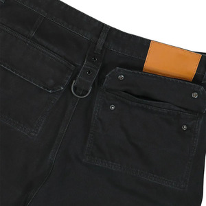 Jeans Disai Fabricant de jeans cargo multipoches Pantalon en denim <span class=keywords><strong>noir</strong></span> à jambes larges personnalisé pour hommes - Product Image 5