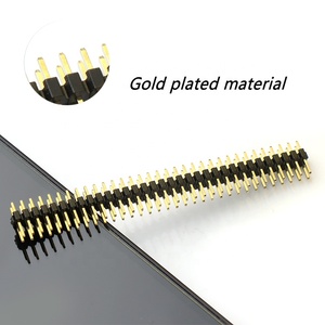 2.0mm 2-40pins 이중 행 핀 헤더 커넥터 수직 직각 딥 남성 PCB 2.0 커넥터 용 핀 헤더 - Product Image 6