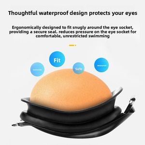 Lunettes de natation personnalisées en gros, professionnelles, de compétition, étanches, anti-buée, résistantes aux UV - Product Image 3