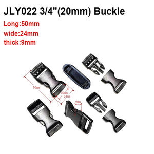 สายรัดกระเป๋าแบบปรับได้ ผลิตจากพลาสติกที่เป็นมิตรกับสิ่งแวดล้อม สีดำด้าน พร้อมหัวเข็มขัดปลดเร็ว ทนทาน กันน้ำ เหมาะสำหรับการใช้งานทางยุทธวิธี - Product Image 3