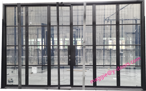 Pintu Besi Prancis Kustom Pintu Lipat Modern Pintu Accord Baja - Product Image 5