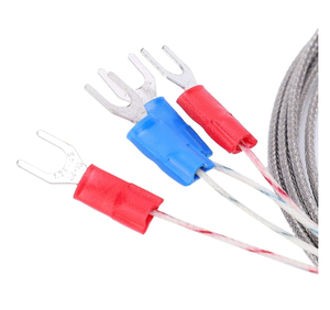 Problema de temperatura de termopar K/línea de sensores 3*15mm 1000mm, longitud personalizada, adecuada para impresora 3D - Product Image 1