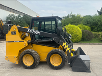Mini-chargeuse sur pneus XC750K avec godet de 0,45 m³ pour la construction et l'agriculture