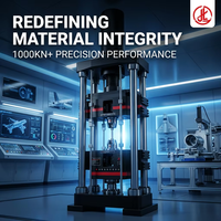 JK Computer Control Electro-Hydraulic Servo Universal/Tensile Testing Machine 1000KN-2000KN Capacity 700mm/min Speed 0.1N