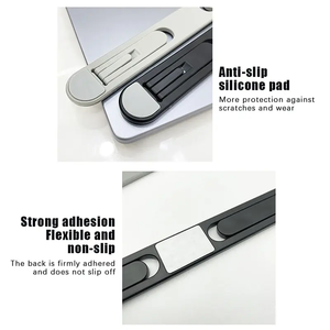 Soporte ajustable de plástico ABS para ordenador portátil, portátil y flexible, soporte de refrigeración para portátil para uso en escritorio para ordenador y tableta portátil - Product Image 6