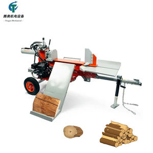 TENGAO 28T Fendeur de bois mobile à essence Fendeur de bûches <span class=keywords><strong>hydraulique</strong></span> Machine à fendre le bois de chauffage Fendeur de bois <span class=keywords><strong>3</strong></span> <span class=keywords><strong>points</strong></span> - Product Image 1